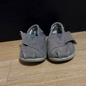 Toms Kids Brown Moccasins